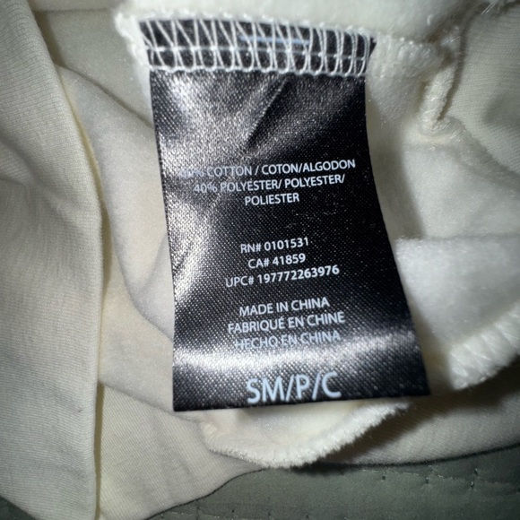 Grateful Dead light Cream Hoodie.  Size OVERSIZED adult Small. NWT - Picture 8 of 11